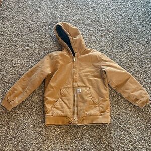 Carhartt Tan Hooded Jacket